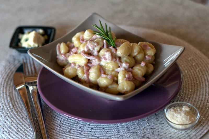 Gnocchi sauce au bleu