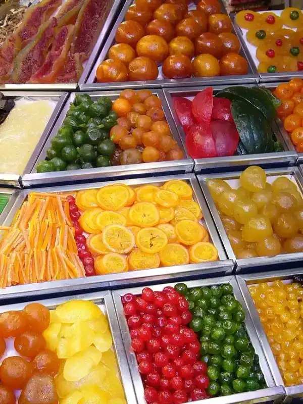 Fruits confits
