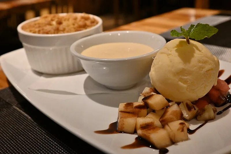 Glace chocolat blanc