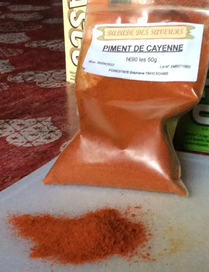 Piment de Cayenne (poudre)